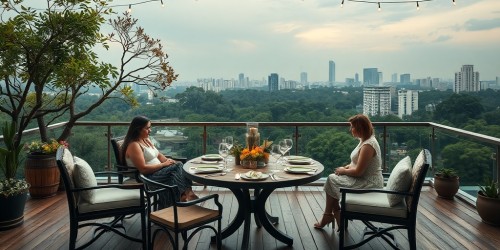 Almoço de Dia das Mães com ambiente sofisticado em Perdizes