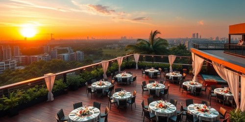 Ambientes que unem sofisticação e capacidade para grandes eventos de final de ano