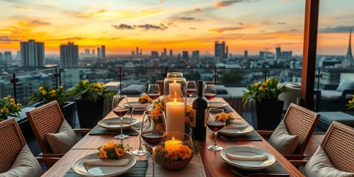 Aniversário de 50 anos com vinho e jantar especial