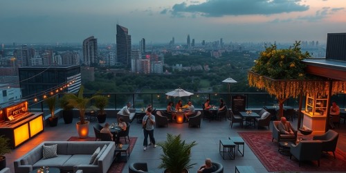 Como o espaço influencia o engajamento dos convidados durante a festa