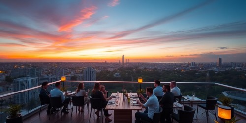 Confraternização empresarial all inclusive: bebidas, gastronomia e serviço de alto padrão