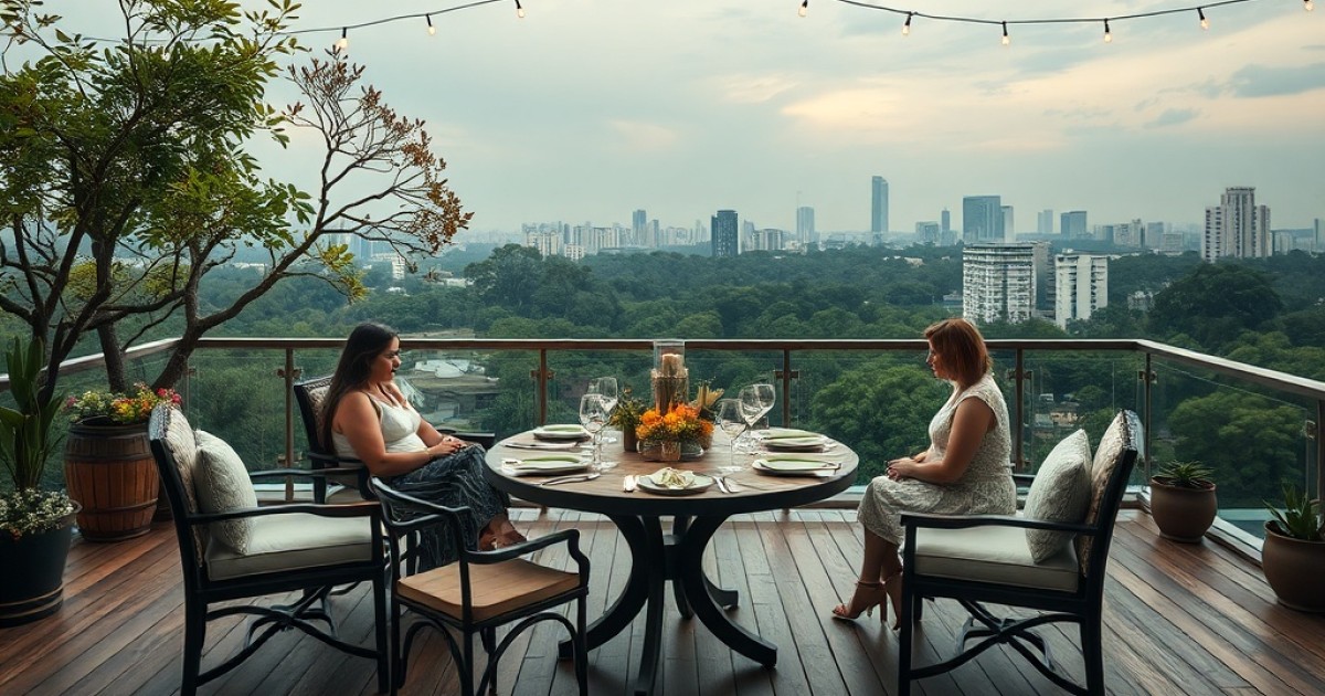 Almoço de Dia das Mães com ambiente sofisticado em Perdizes