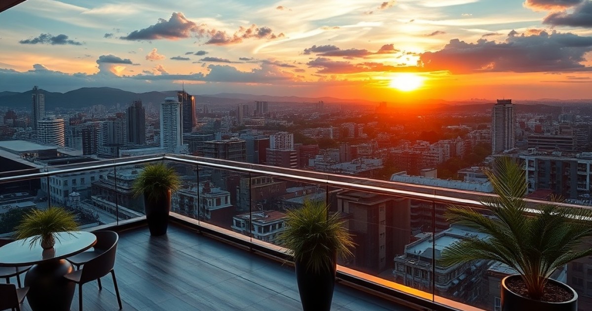 Onde comemorar aniversário com vista panorâmica