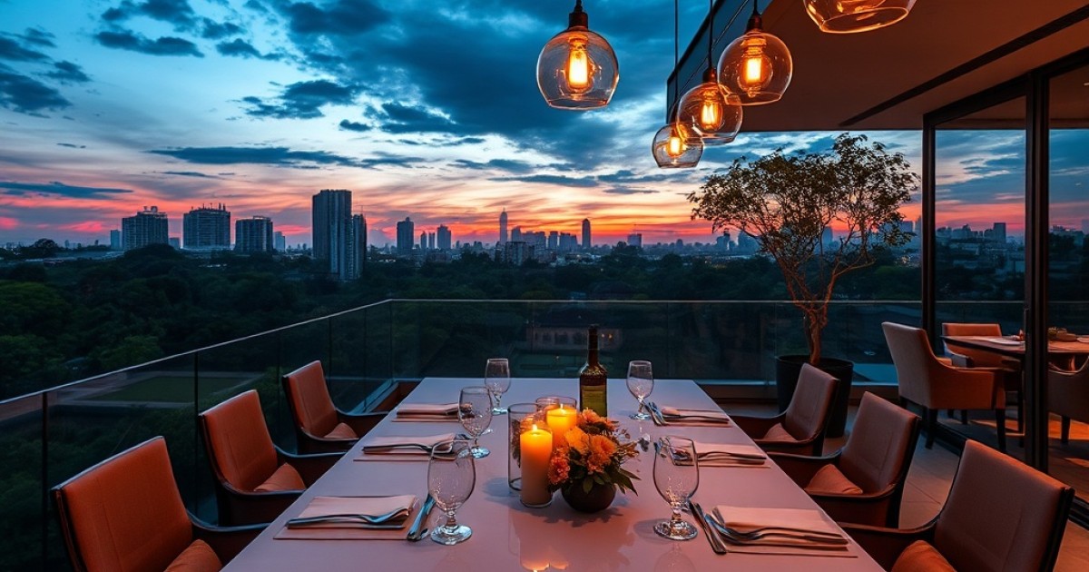 Espaço para comemorar bodas de casamento com experiência gastronômica