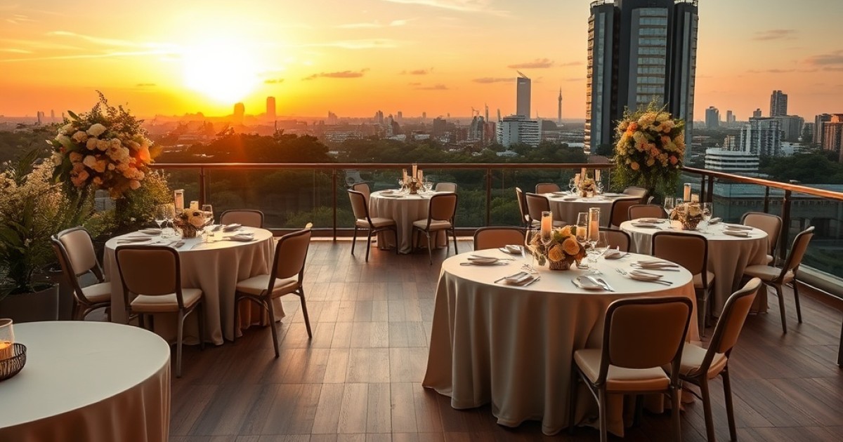 Espaço para festas de bodas de ouro em São Paulo: guia completo para a escolha certa