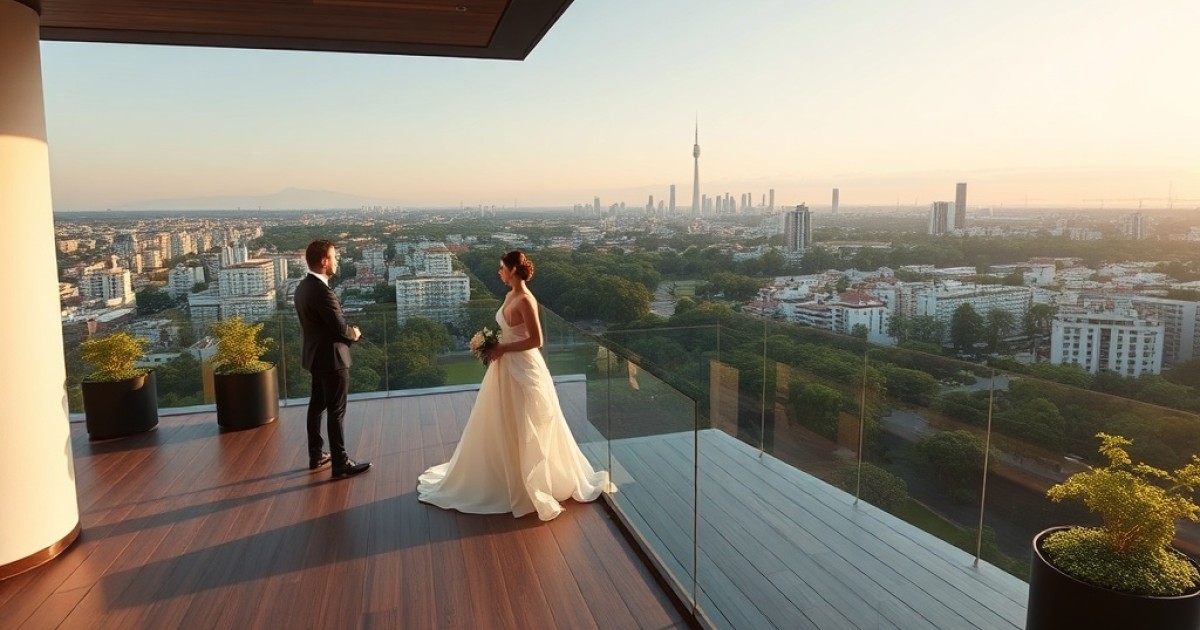 Guia completo de espaço rooftop para casamento na Zona Oeste de São Paulo