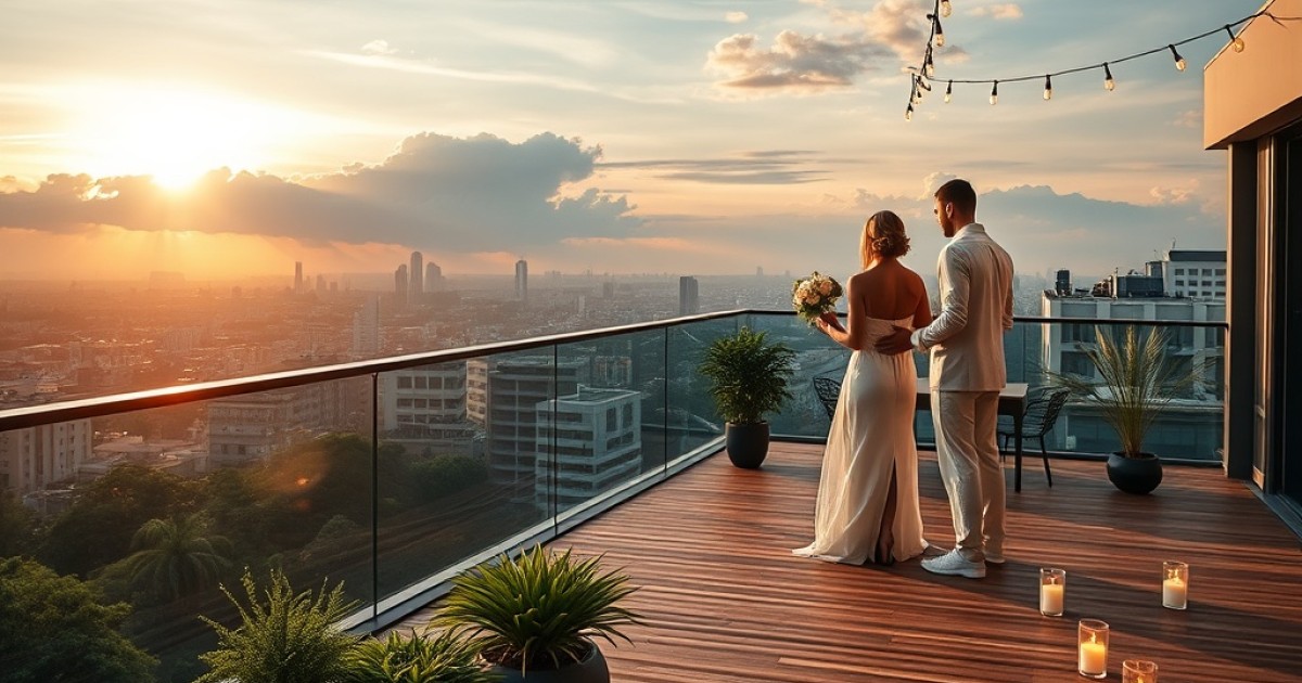 Lugares para comemorar aniversário com vista bonita