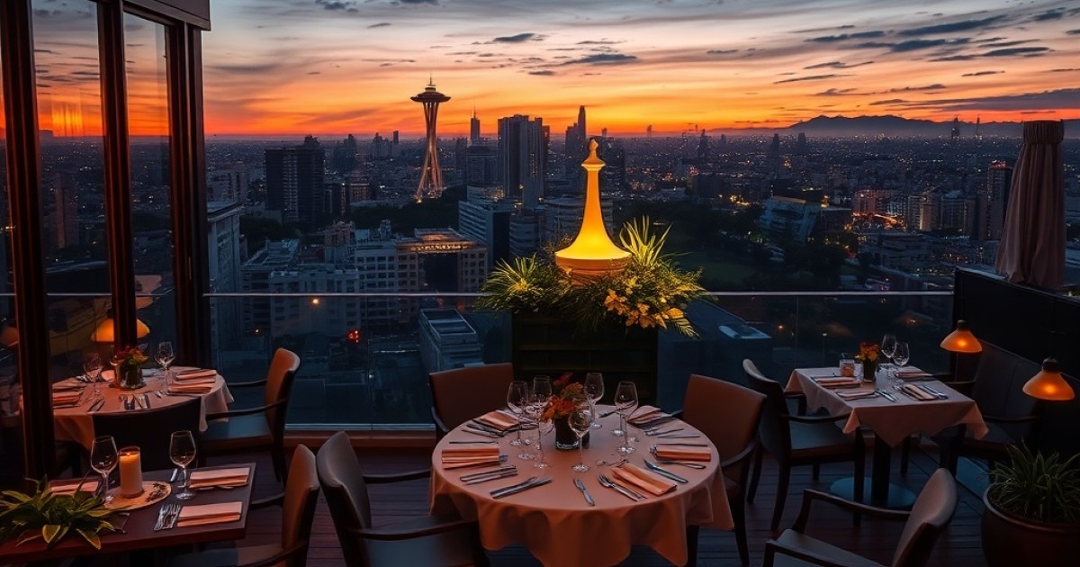 Onde comemorar aniversário em São Paulo: restaurante rooftop com carta de vinhos