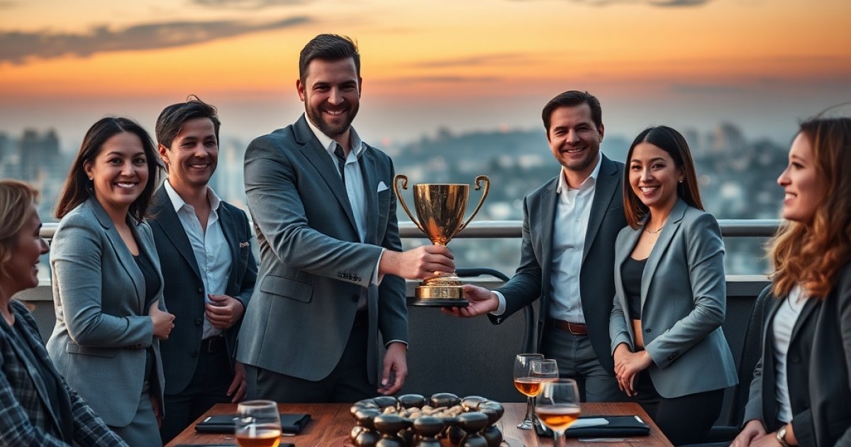 Por que o local certo valoriza a premiação de equipe