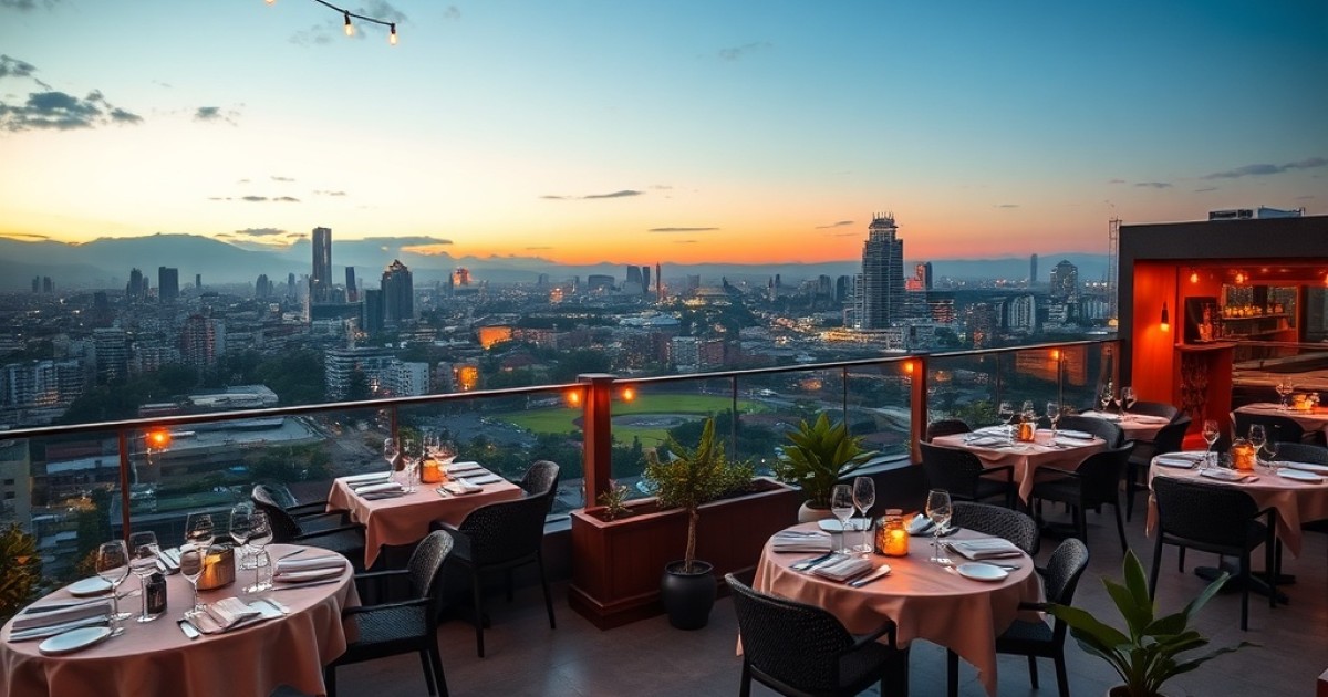 Restaurante rooftop em São Paulo com carta de vinhos: o local ideal para festa de aniversário