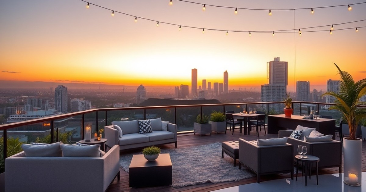 Vantagens de escolher um espaço rooftop para festa de aniversário