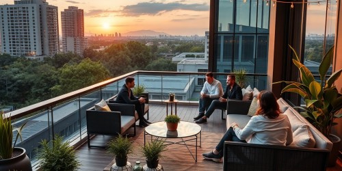 Ideias modernas de espaços para o amigo secreto da empresa