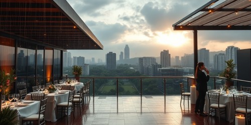Plano contra intempéries em eventos de rooftop: chuva, vento e calor sem estresse