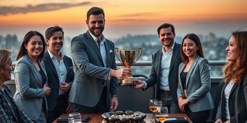 Por que o local certo valoriza a premiação de equipe