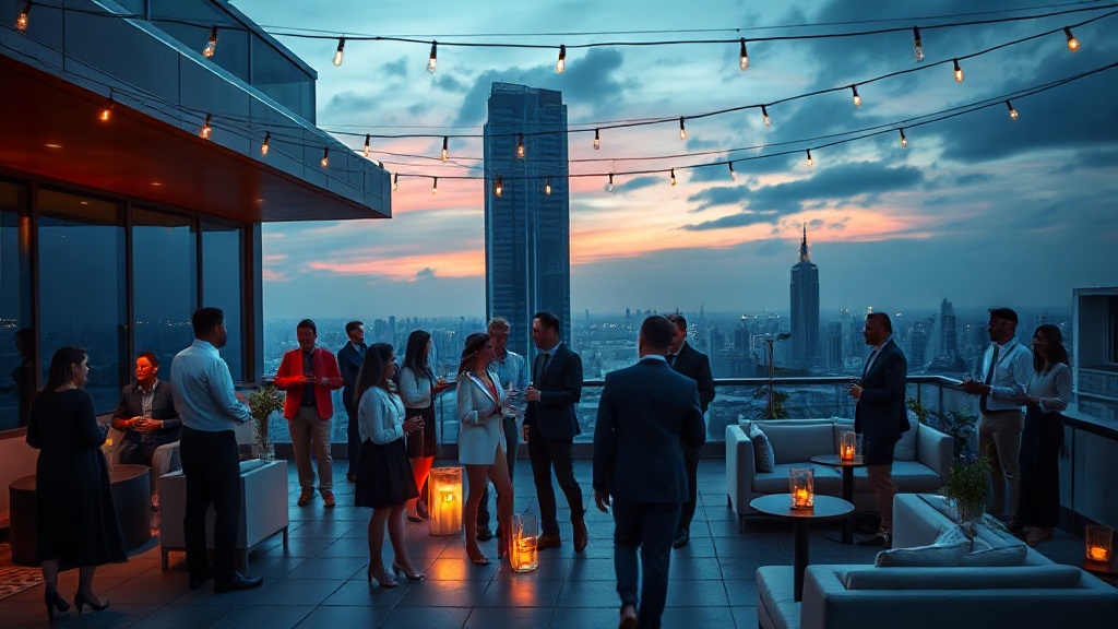 Desafios comuns na organização de eventos corporativos e a contribuição do rooftop