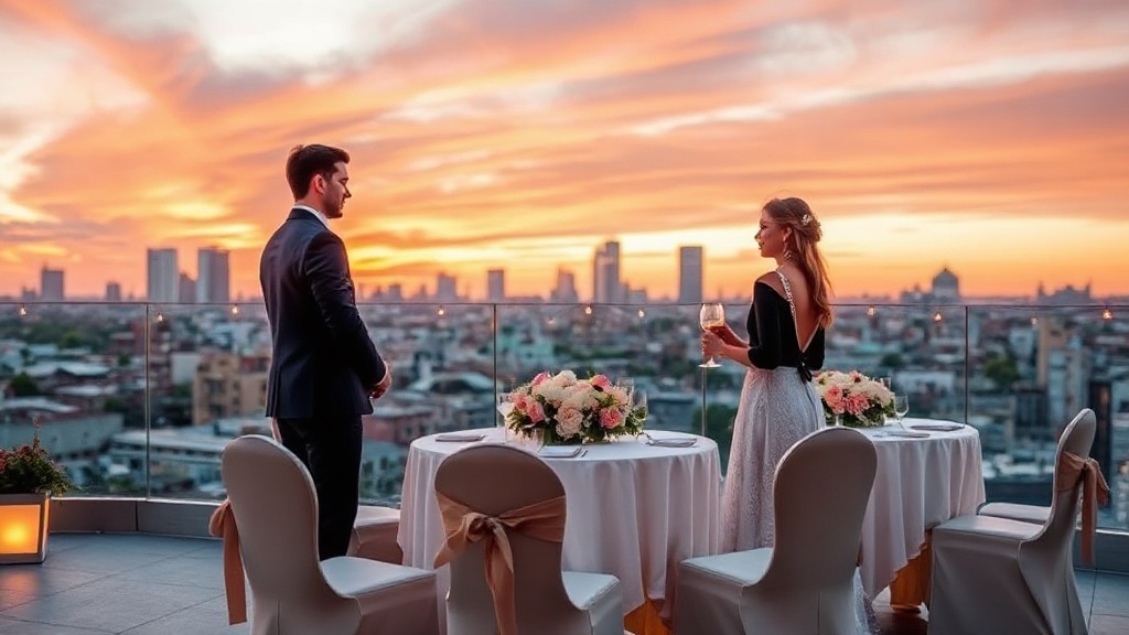 Mini wedding com charme, vista especial e conforto: o que considerar ao visitar espaços