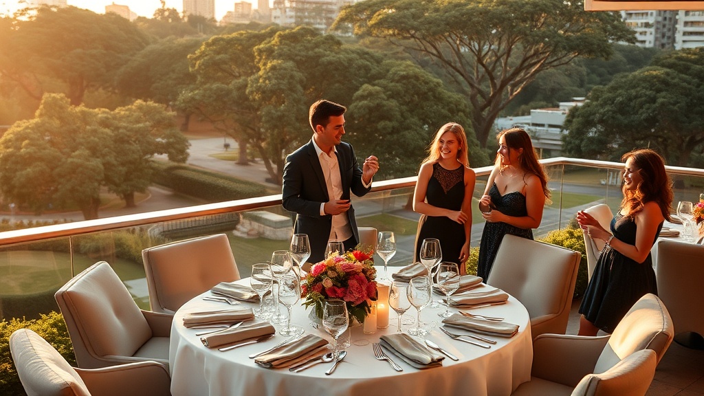 Como a gastronomia e o ambiente elevam a experiência do seu evento