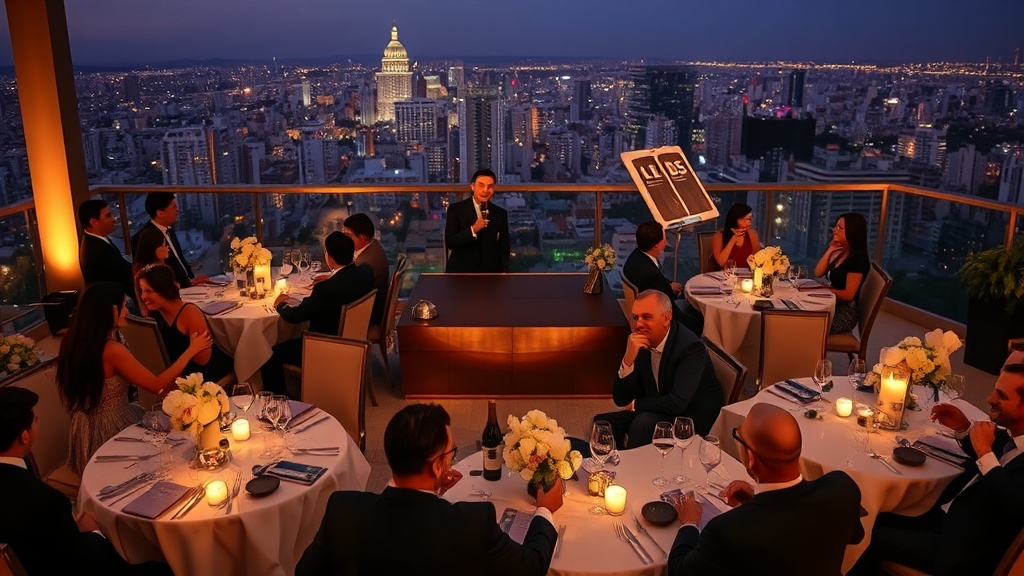 O cenário ideal para premiações e lançamentos em SP