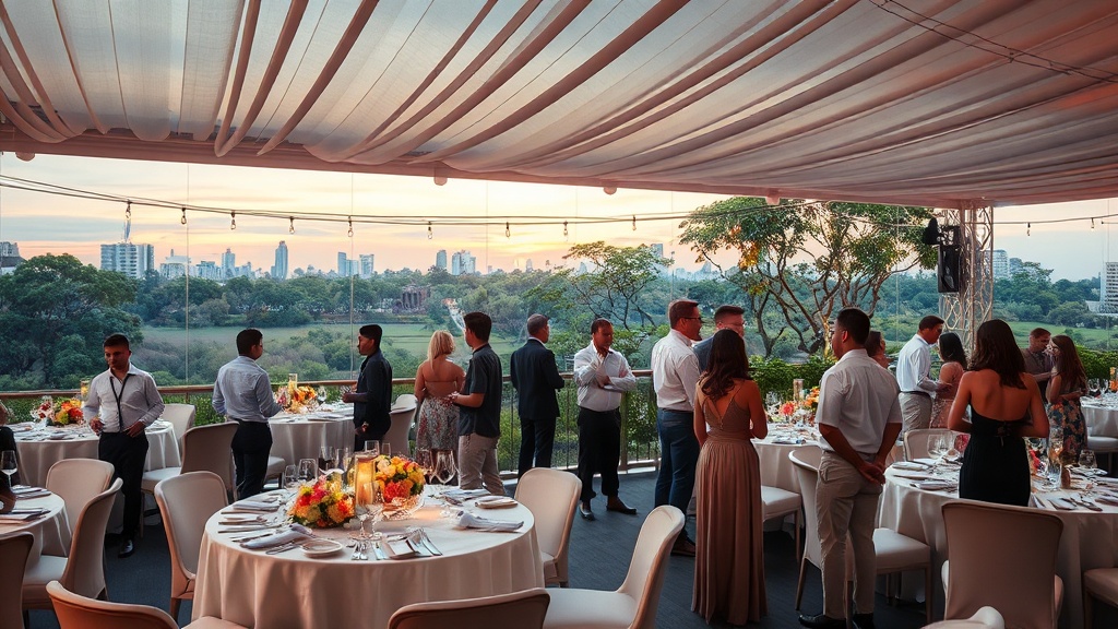O que muda ao optar por um restaurante para a confraternização
