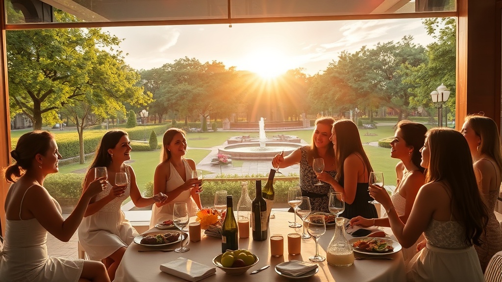 Imagine sua confraternização com aroma de brasa e vista inspiradora