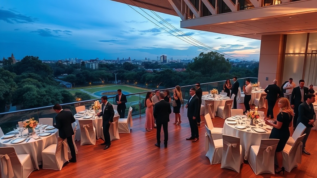 Um caminho saboroso para eventos corporativos com grill