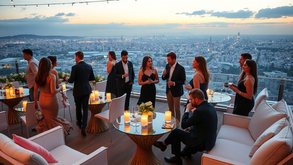 Variedade de eventos para todos os estilos de celebração