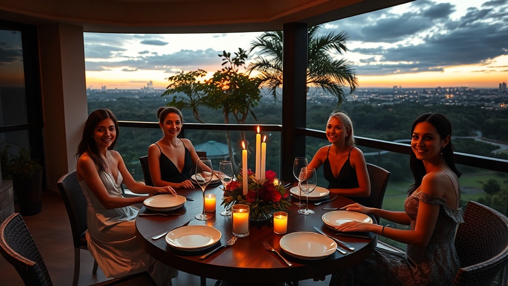 Jantar intimista, festa coquetel e renovação de votos