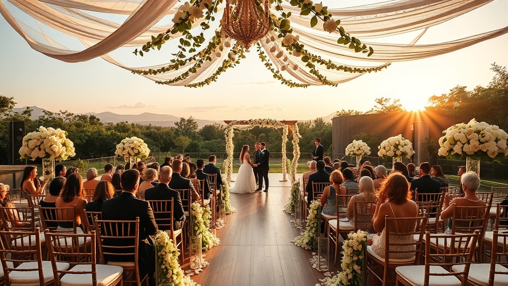 O que torna um espaço de casamento realmente completo