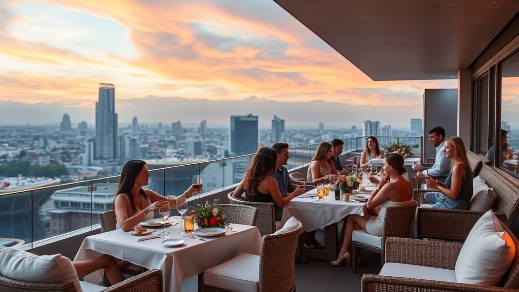 Por que comemorar no alto muda a energia da sua festa