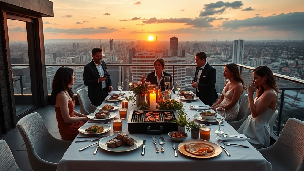 Nas alturas, o aniversário ganha outra dimensão