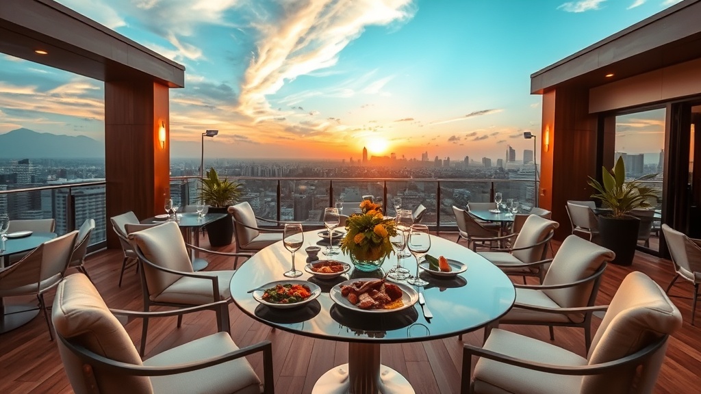 Formatos de encontros que brilham em um rooftop