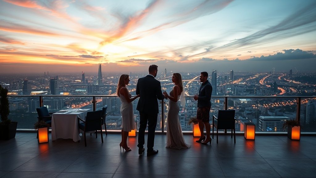 Celebrar nas alturas: o que faz um aniversário panorâmico ser tão especial