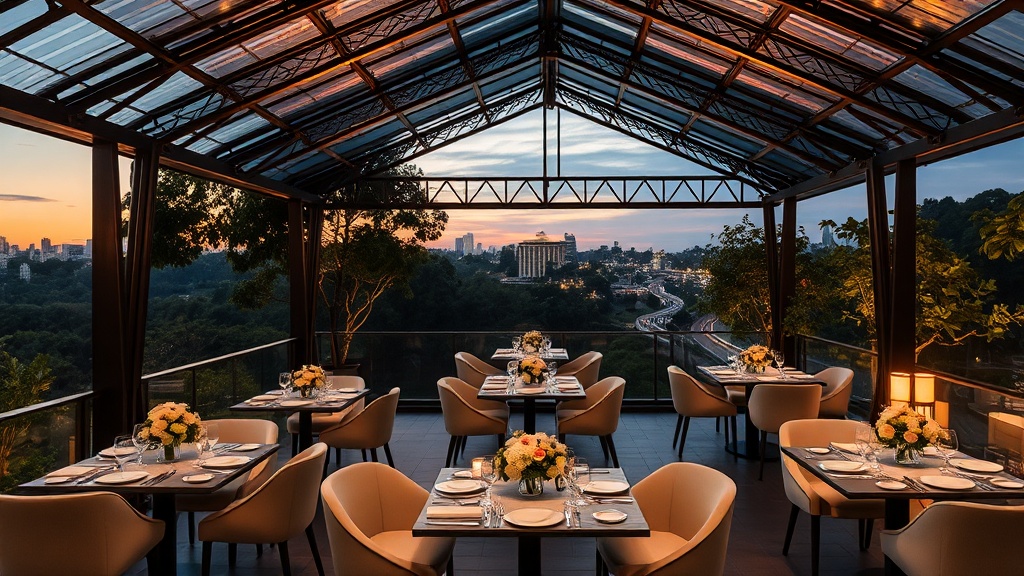 O charme de celebrar nas alturas