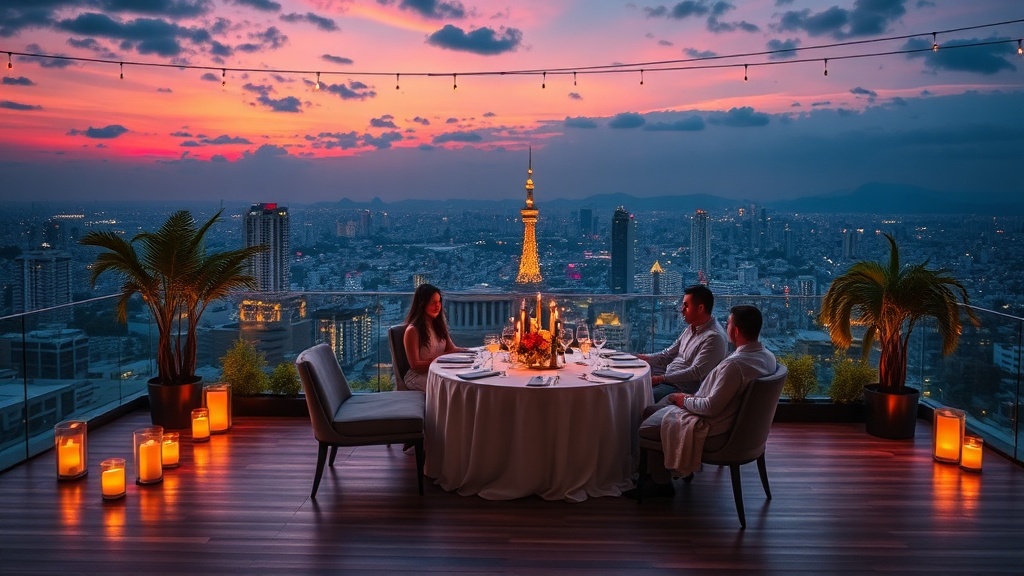 O que está em alta nas comemorações com vista