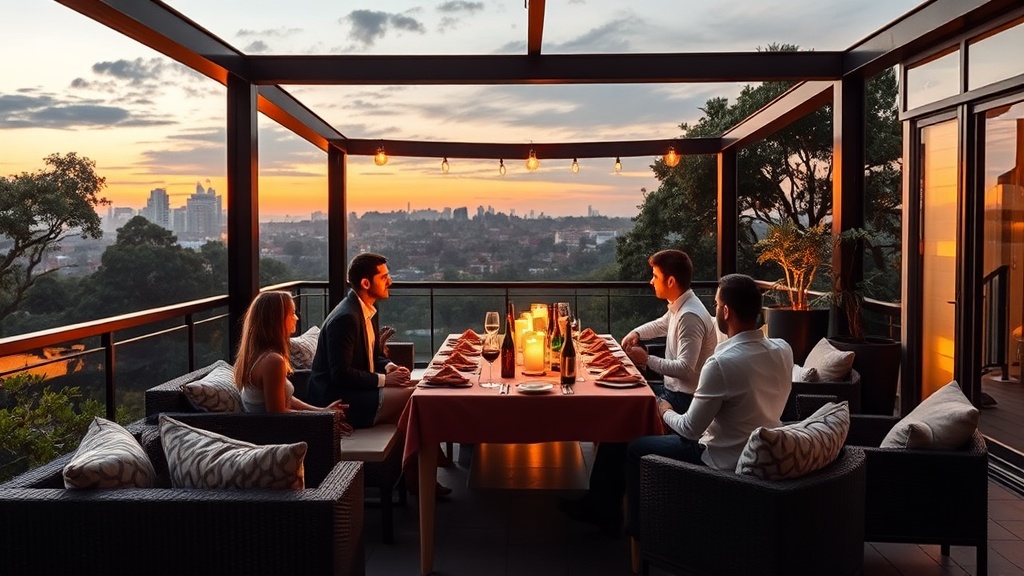 Celebrar com vista e encanto na capital paulista