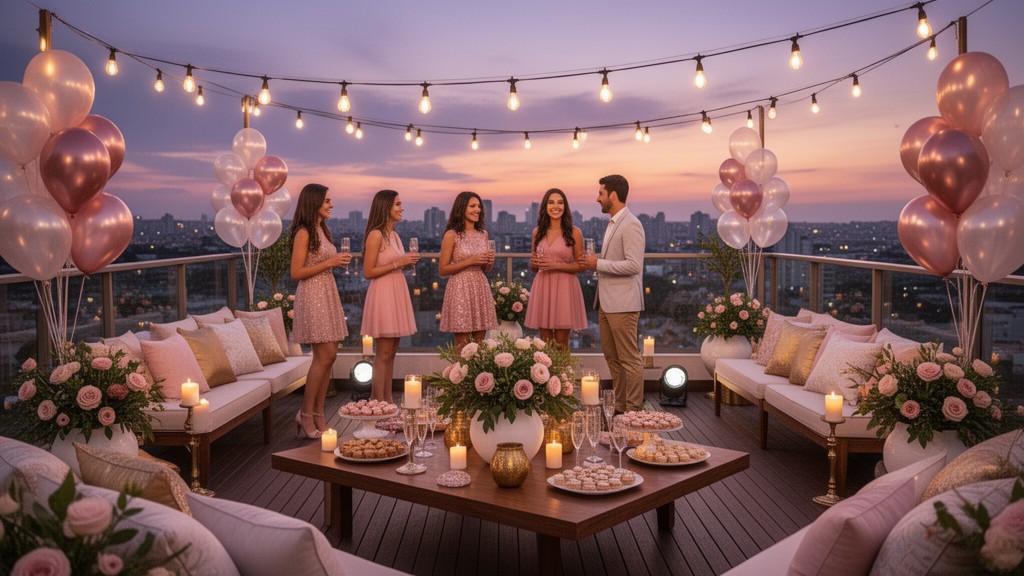 Como o conceito do ambiente interfere na experiência da debutante e dos convidados