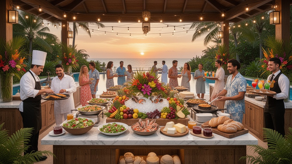 O que diferencia buffet tradicional e all inclusive