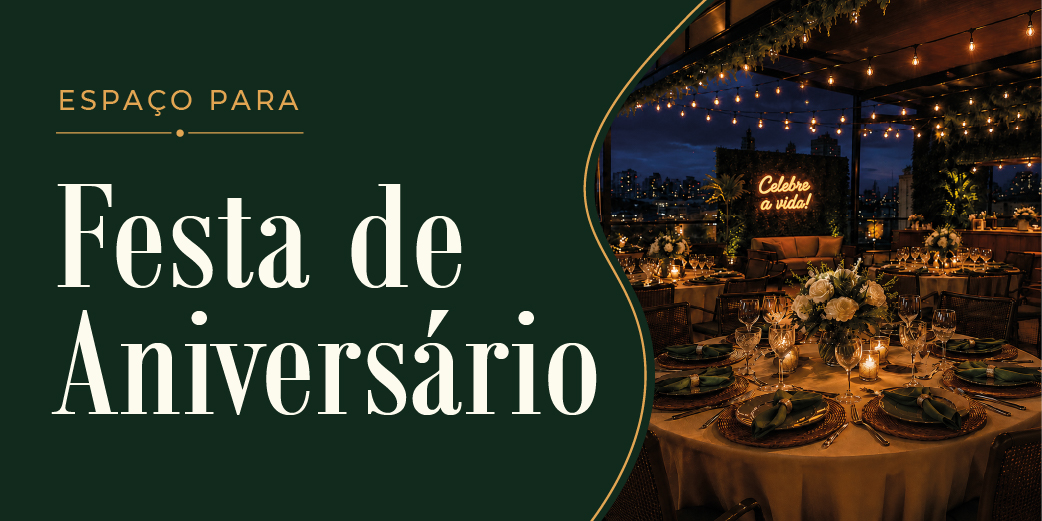 Espaço para Festa de Aniversário