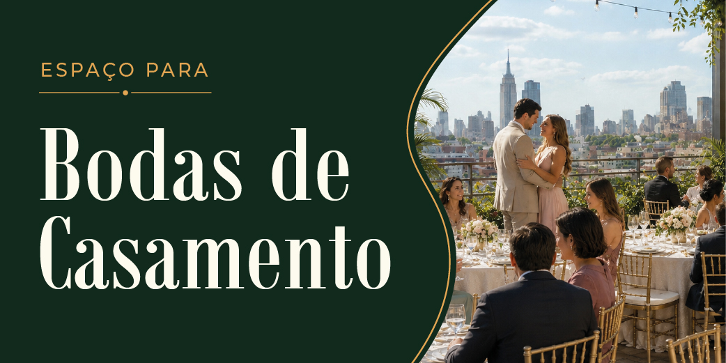 Espaço para Festa de Bodas de Casamento