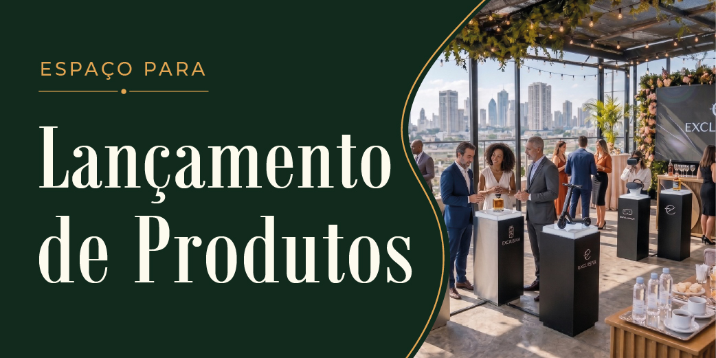 Espaço para Lançamento de Marcas e Produtos