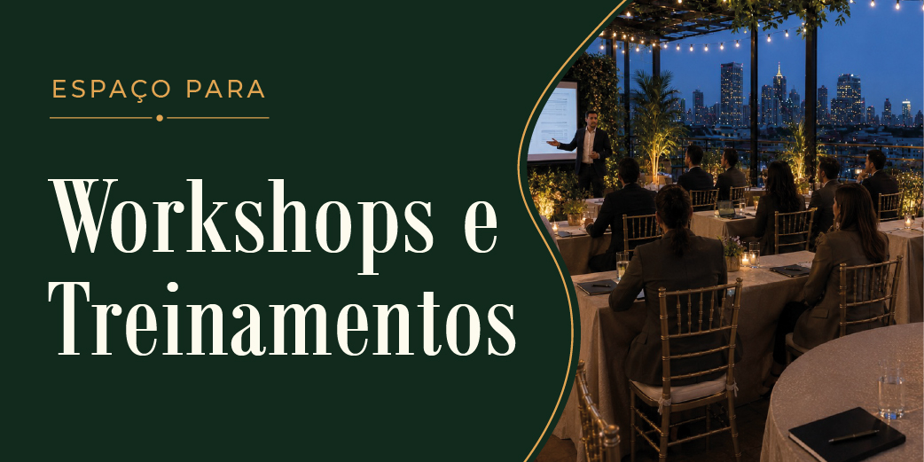 Espaço para Workshops e Treinamentos